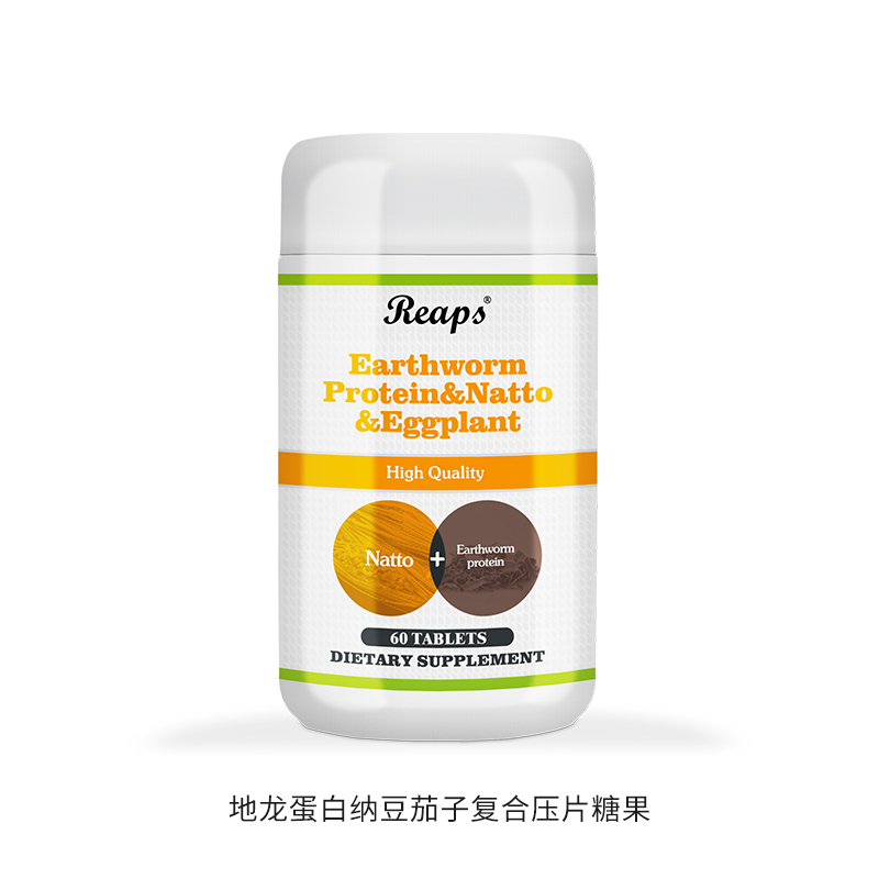RC-地龙蛋白纳豆茄子复合压片糖果